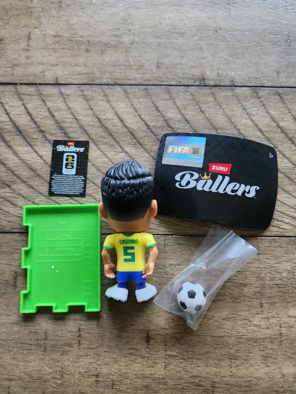 Casemiro Brazil Zuru Ballers FIFA World Cup 2026 Series 1 NEW Complete Open Pck